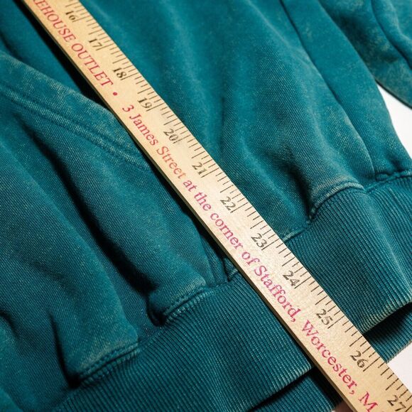 Wilbur mens Soot 96' Version 1.2 Hoodie Sweatshirt S Green Embroidered Pullover - Picture 6 of 9